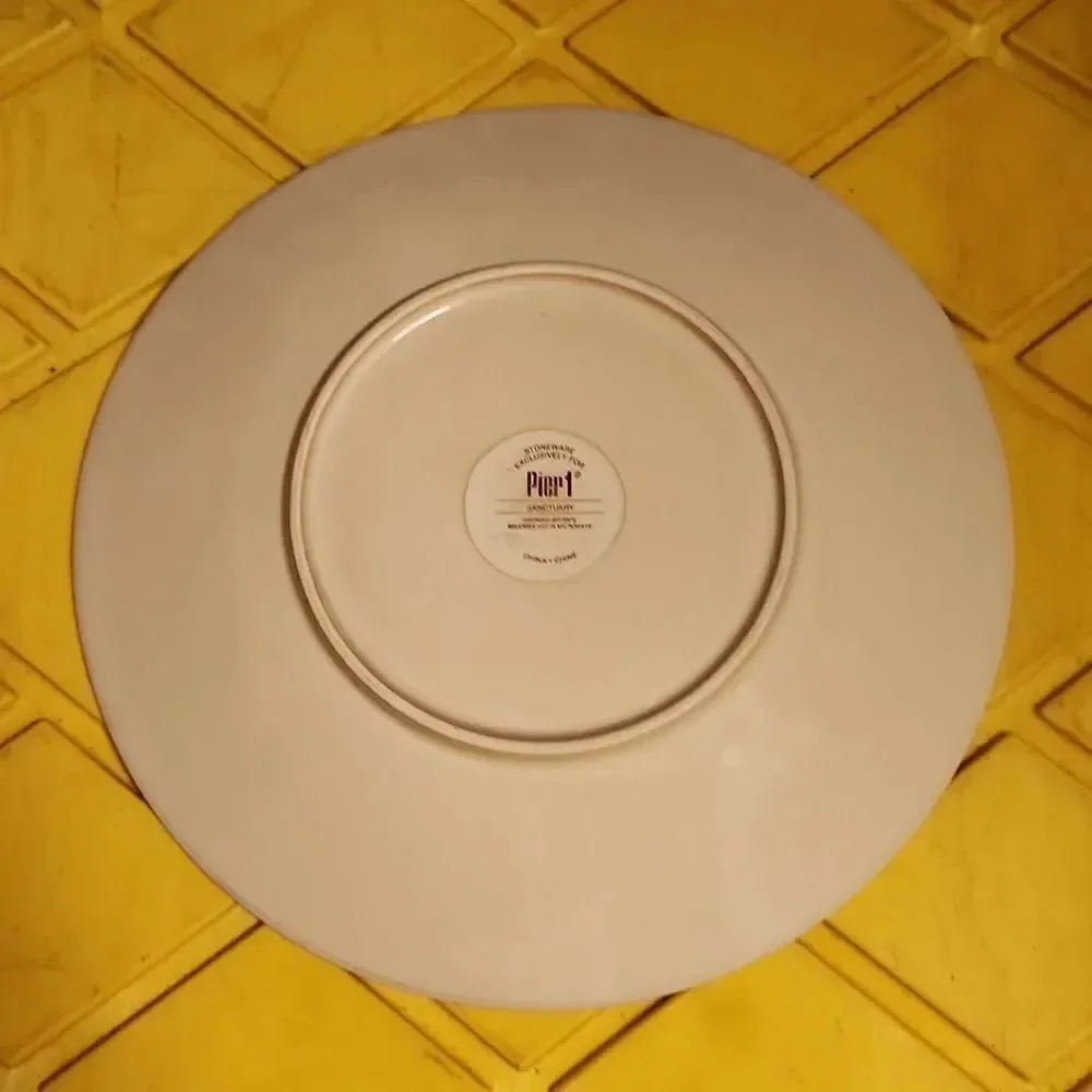 Pier 1 Sanctuary Dinner Plate 11.5
